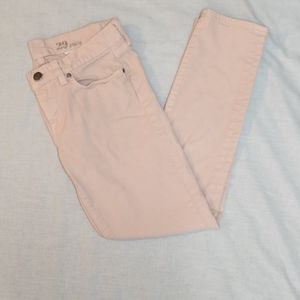 JCrew pink skinny pants